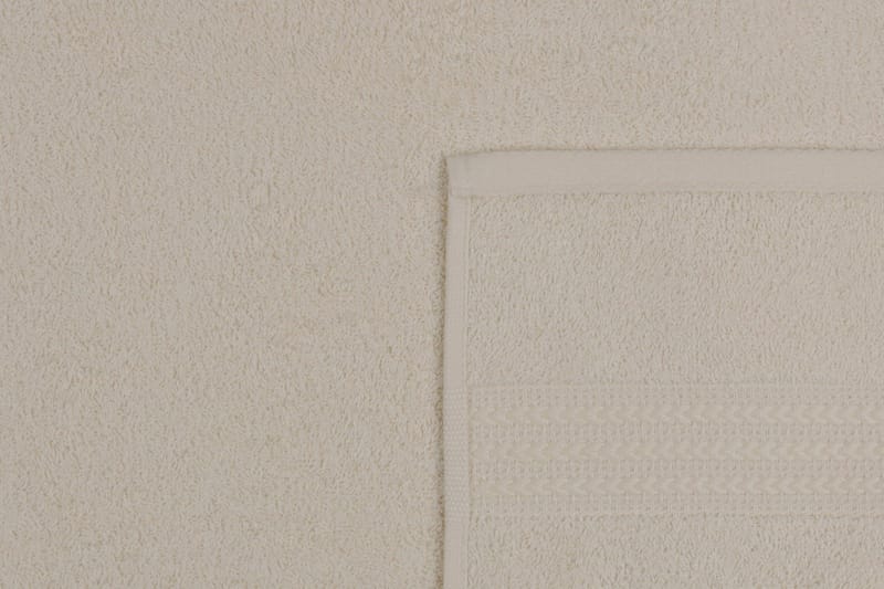 Hobby Håndklæde 50x90 cm - Creme - Tekstiler - Badetekstiler - Håndklæder