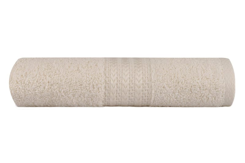 Hobby Håndklæde 50x90 cm - Creme - Tekstiler - Badetekstiler - Håndklæder