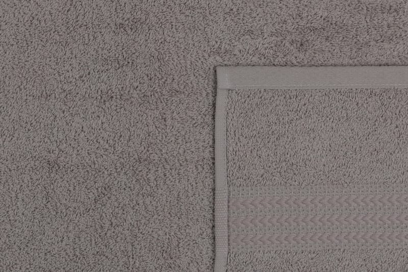 Hobby Håndklæde 50x90 cm - Grå - Tekstiler - Badetekstiler - Håndklæder