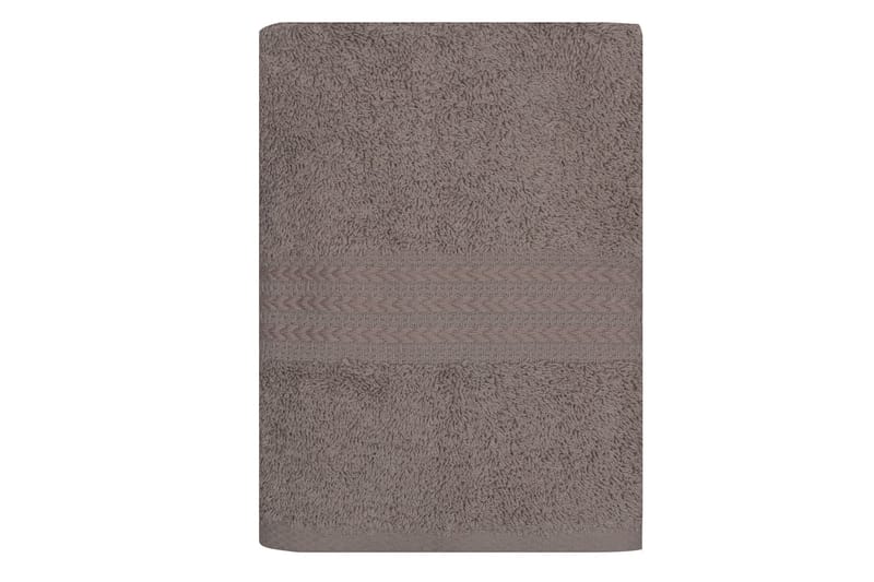 Hobby Håndklæde 50x90 cm - Grå - Tekstiler - Badetekstiler - Håndklæder