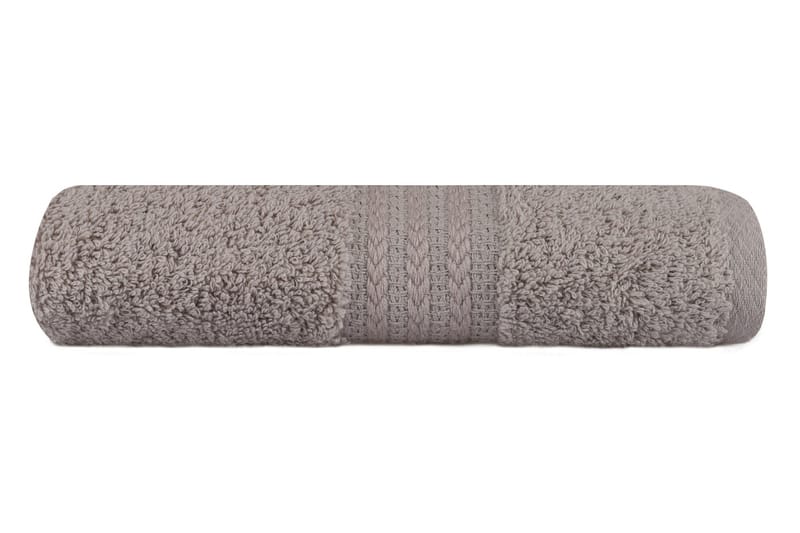 Hobby Håndklæde 50x90 cm - Grå - Tekstiler - Badetekstiler - Håndklæder