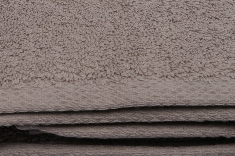 Hobby Håndklæde 50x90 cm - Grå - Tekstiler - Badetekstiler - Håndklæder
