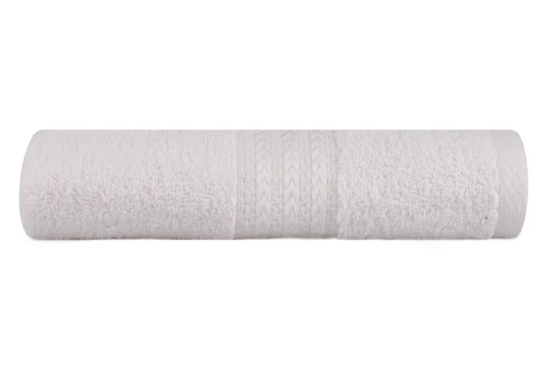 Hobby Håndklæde 50x90 cm - Hvid - Tekstiler - Badetekstiler - Håndklæder