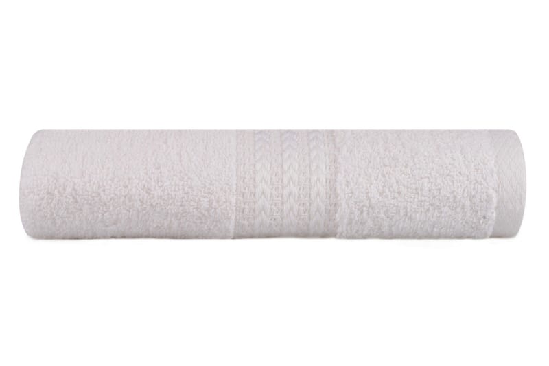 Hobby Håndklæde 50x90 cm - Hvid - Tekstiler - Badetekstiler - Håndklæder