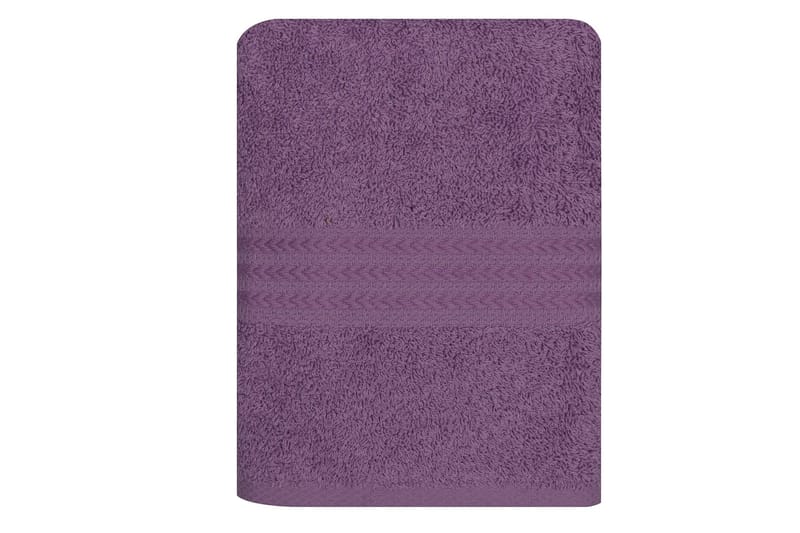 Hobby Håndklæde 50x90 cm - Lilla - Tekstiler - Badetekstiler - Håndklæder