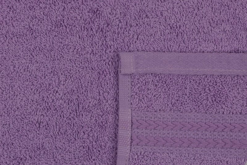 Hobby Håndklæde 50x90 cm - Lilla - Tekstiler - Badetekstiler - Håndklæder