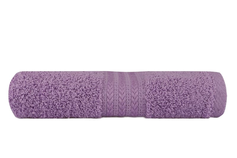 Hobby Håndklæde 50x90 cm - Lilla - Tekstiler - Badetekstiler - Håndklæder