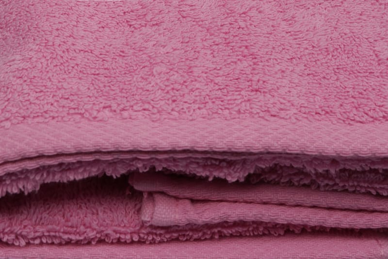 Hobby Håndklæde 50x90 cm - Lyserød - Håndklæder