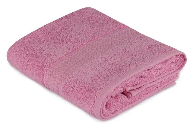 Hobby Håndklæde 50x90 cm - Lyserød - Tekstiler - Badetekstiler - Håndklæder