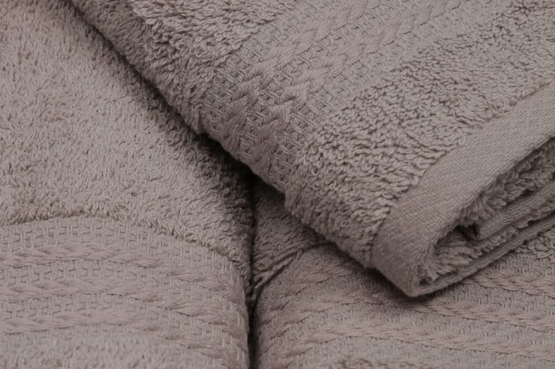 Hobby Håndklæde Sæt med 3 - Grå - Tekstiler - Badetekstiler - Håndklæder