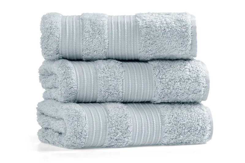 Morghyn Badehåndklæde - Blå - Tekstiler - Badetekstiler - Håndklæder