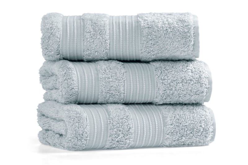 Morghyn Badehåndklæde - Blå - Tekstiler - Badetekstiler - Håndklæder