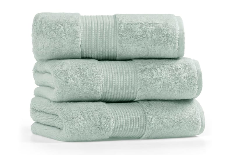 Morghyn Håndklæde - Grøn - Håndklæder
