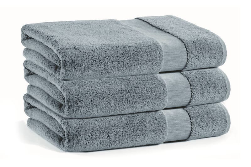 Morghyn Håndklæde - Mørkegrå - Håndklæder