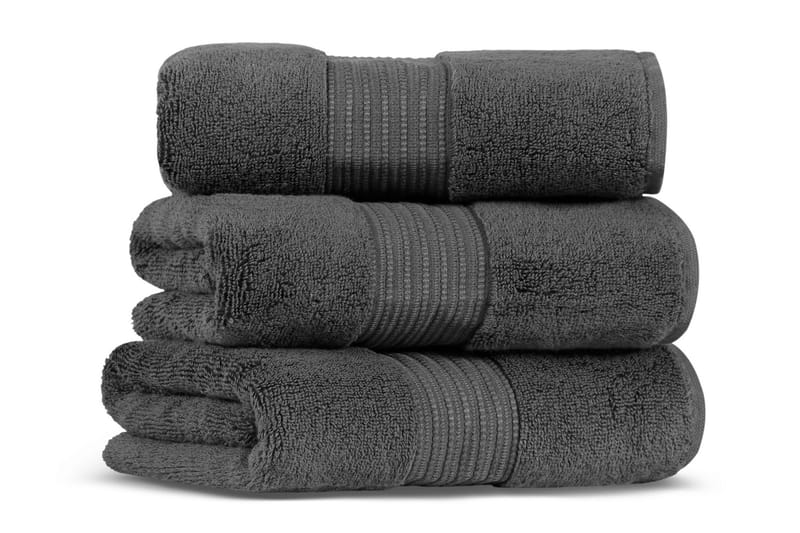 Morghyn Vaskeklud - Antracit - Håndklæder