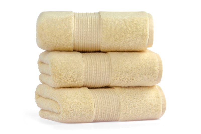 Morghyn Vaskeklud - Gul - Håndklæder