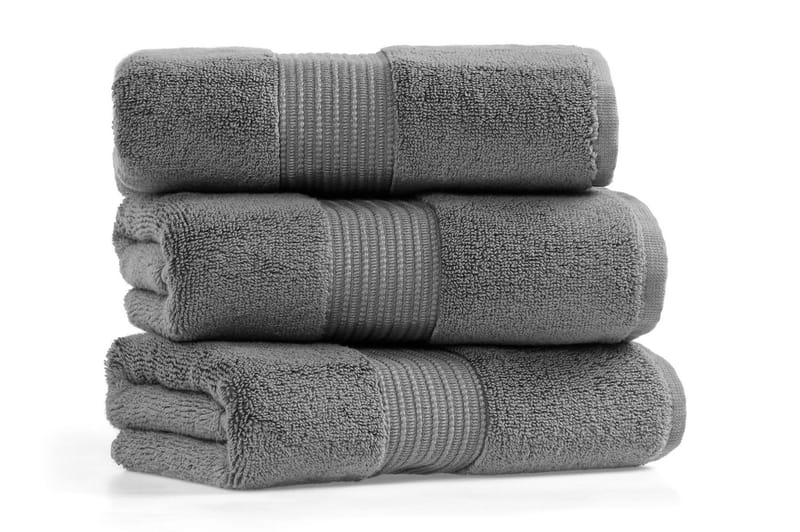 Morghyn Vaskeklud - Mørkegrå - Håndklæder