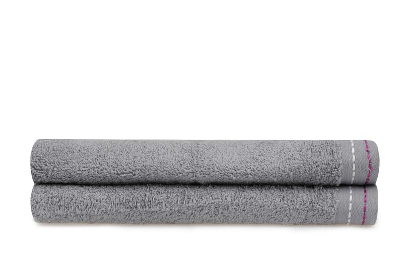 Tarilonte Håndklæde 2-pak - Grå - Håndklæder