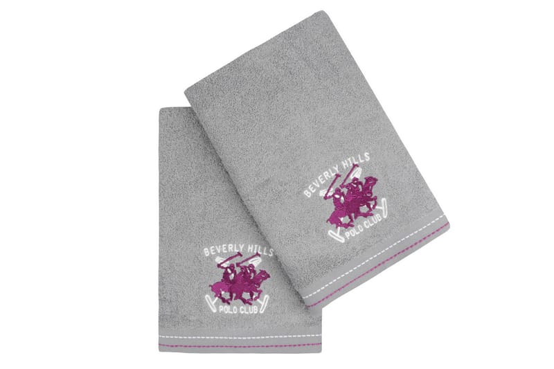 Tarilonte Håndklæde 2-pak - Grå - Håndklæder