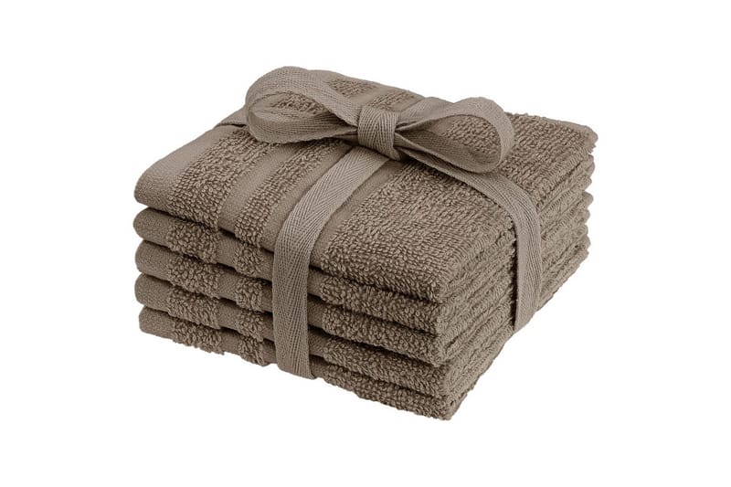 Vaskeklude Basis 25 x 25 cm, Brun