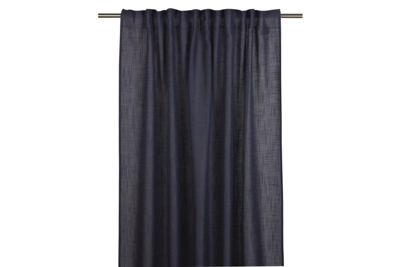 Brooklyn Gardinlængde 140x250 cm - Marineblå - Tekstiler - Gardiner - Lange gardiner - Gardiner med læg