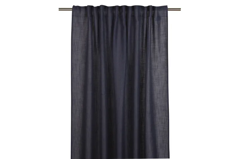 Brooklyn Gardinlængde 140x280 cm, Marineblå