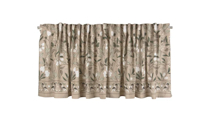 Corinne Gardinkappe 55 cm, Grøn