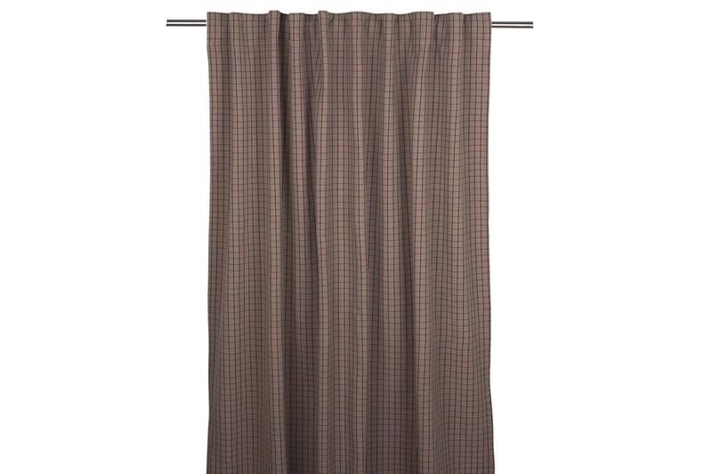Ture Gardinlængde 120x250 cm, Chokolade