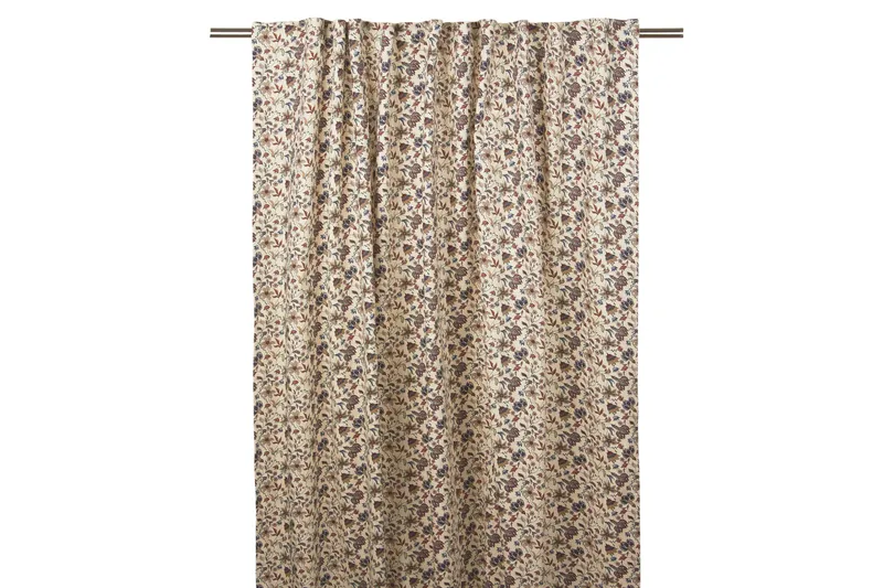 Petit Gardinlængde 145x245 cm - Blå - Tekstiler - Gardiner - Lange gardiner - Gardiner med læg