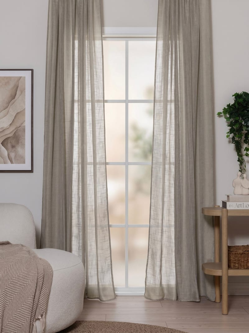 Gardin Stella 140x250 cm, Greige