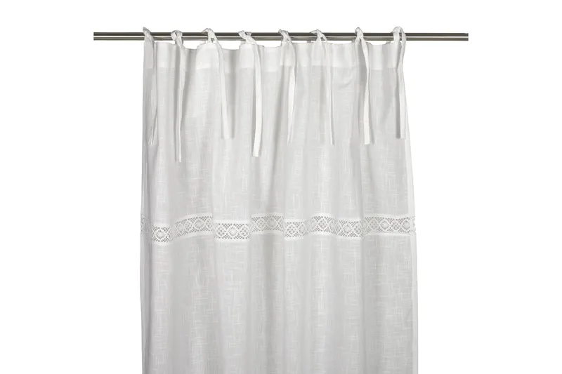 Capasin Gardin Knudeophæng 2stk 240 cm, Hvid