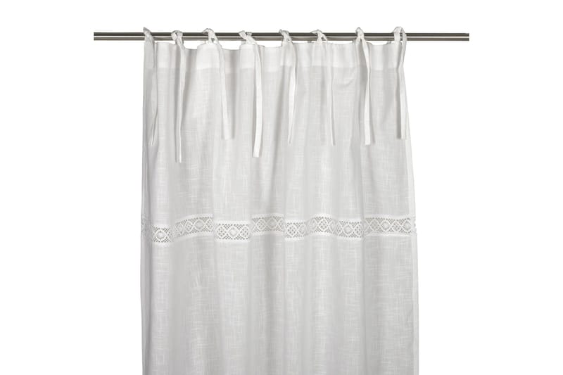 Capasin Gardin Knudeophæng 2stk 240 cm, Hvid