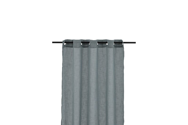 Kaya Gardin m. Kouser 140x290 cm - Grå - Tekstiler - Gardiner - Lange gardiner - Gardiner med kouser