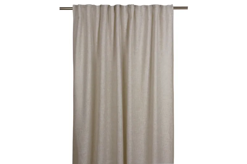 Alan Gardinlængde 280x300 cm - Sand - Tekstiler - Gardiner - Cafégardin