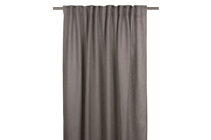 Alan Gardinlængde 140x250 cm - Grå - Tekstiler - Gardiner - Cafégardin