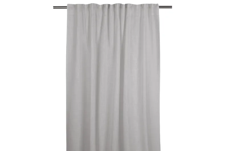 Brooklyn Gardinlængde 140x250 cm - Hvid - Tekstiler - Gardiner - Cafégardin