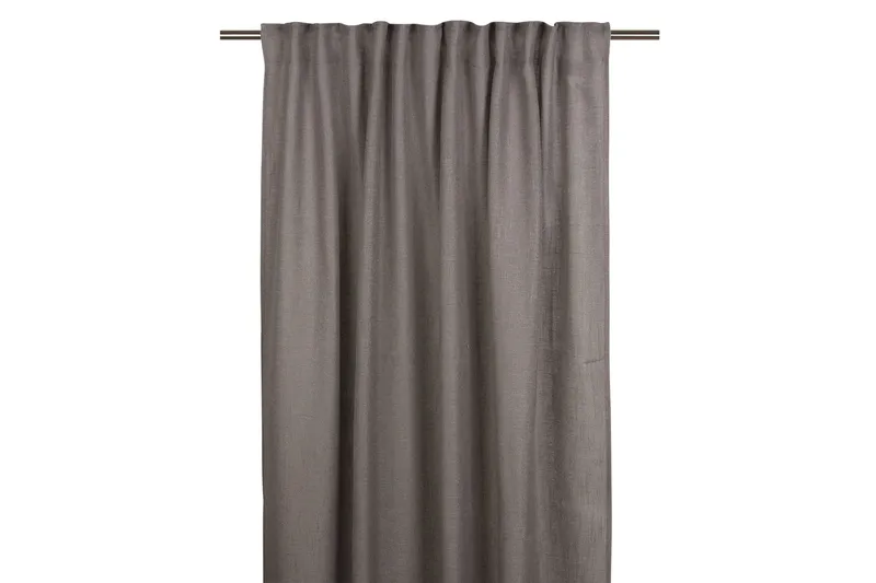 Alan Gardinlængde 280x300 cm - Grå - Tekstiler - Gardiner - Lange gardiner - Gardiner med læg