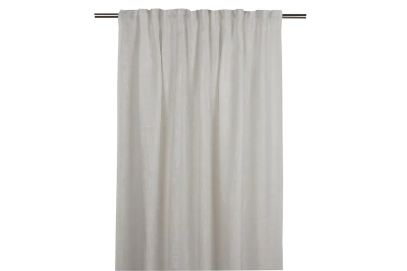 Brooklyn Gardinlængde 140x280 cm - Offwhite - Tekstiler - Gardiner - Lange gardiner - Gardiner med læg