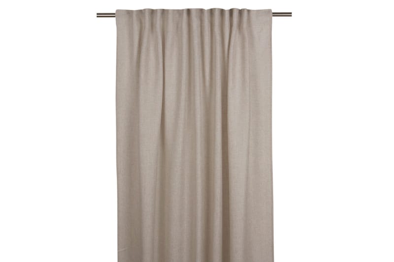 Brooklyn Gardinlængde 140x280 cm - Sand - Tekstiler - Gardiner - Cafégardin
