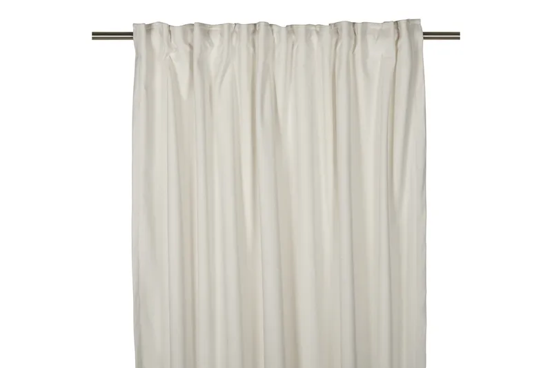 Sameta Velourgardin Multibånd 2stk 280 cm, Offwhite