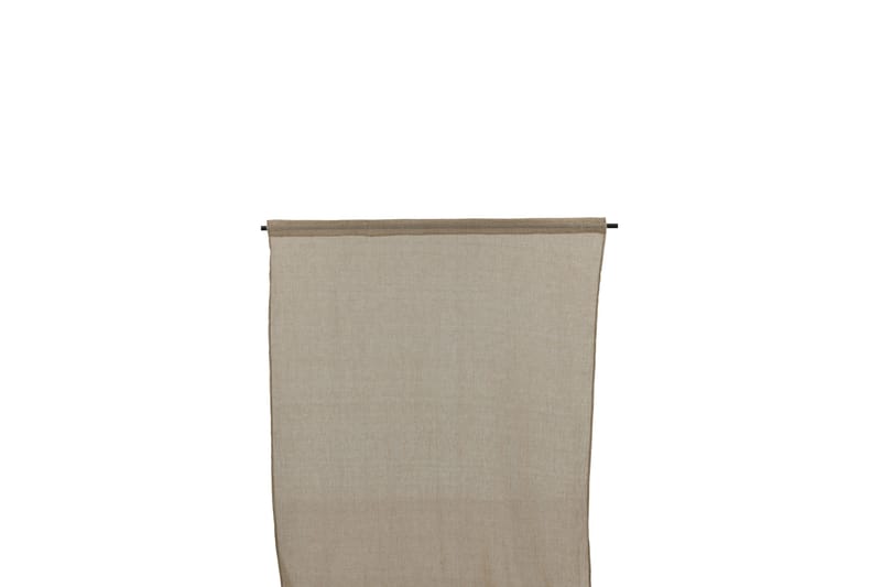 Elena Gardin 135x240 cm - Brun - Tekstiler - Gardiner - Lange gardiner - Gardiner med løbegang