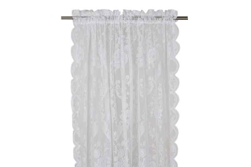 Ella Gardin Løbegang 2stk 240 cm, Hvid