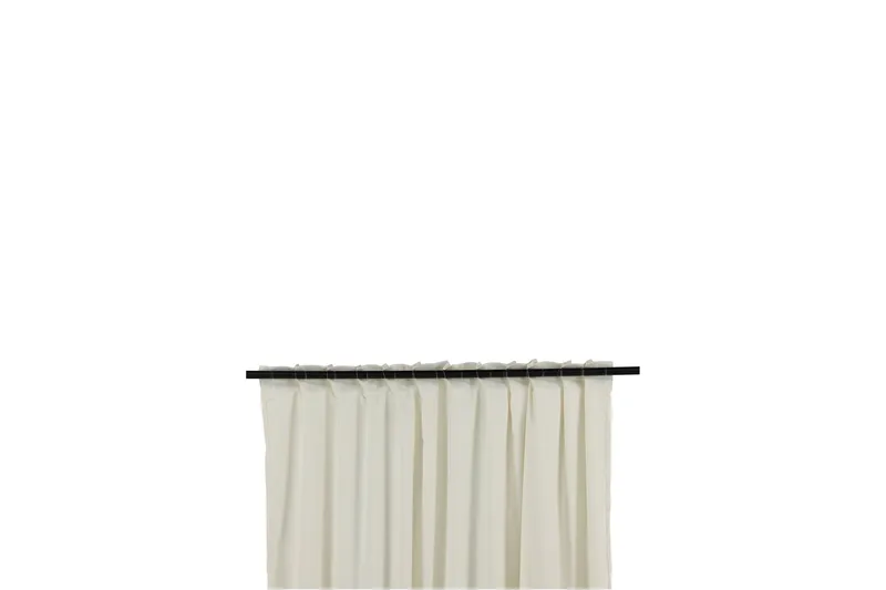 Elma Gardin 140x290 cm - Hvit - Tekstiler - Gardiner - Lange gardiner - Gardiner med løbegang