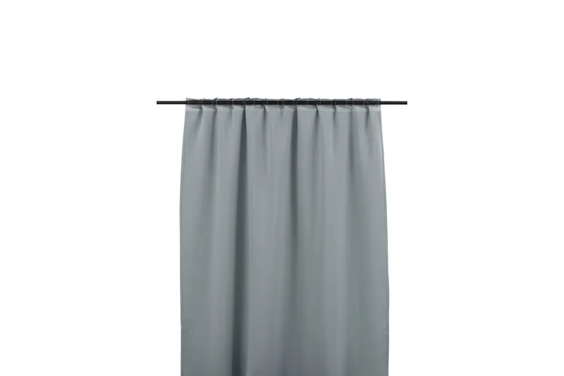 Evelyn Gardin 135x240 cm - Lysegrå - Tekstiler - Gardiner - Lange gardiner - Gardiner med løbegang