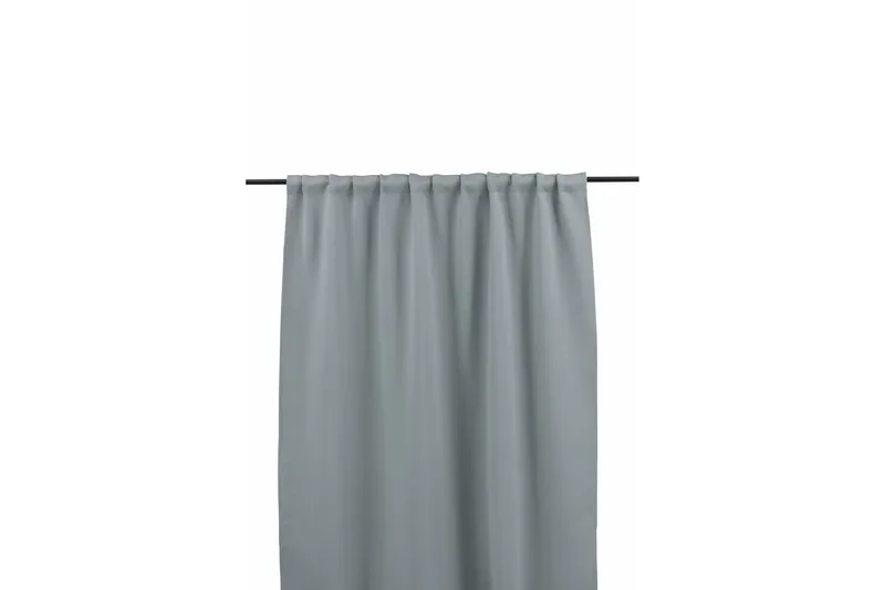 Evelyn Gardin 135x240 cm - Lysegrå - Tekstiler - Gardiner - Lange gardiner - Gardiner med løbegang