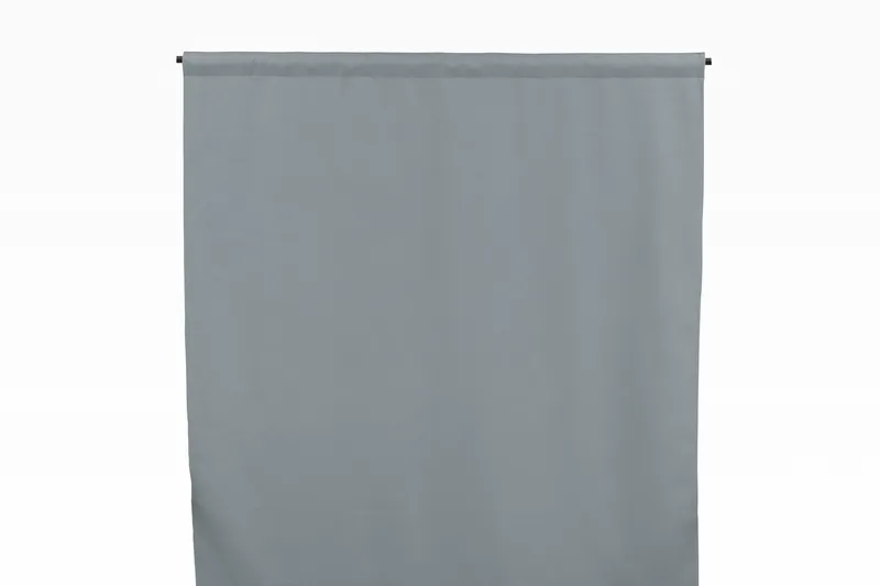 Evelyn Gardin 135x240 cm - Lysegrå - Tekstiler - Gardiner - Lange gardiner - Gardiner med løbegang