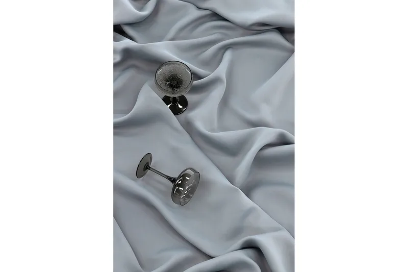 Evelyn Gardin 135x240 cm - Lysegrå - Tekstiler - Gardiner - Lange gardiner - Gardiner med løbegang