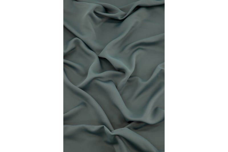 Evelyn Gardin 90x135 cm - Grønn - Tekstiler - Gardiner - Lange gardiner - Gardiner med løbegang