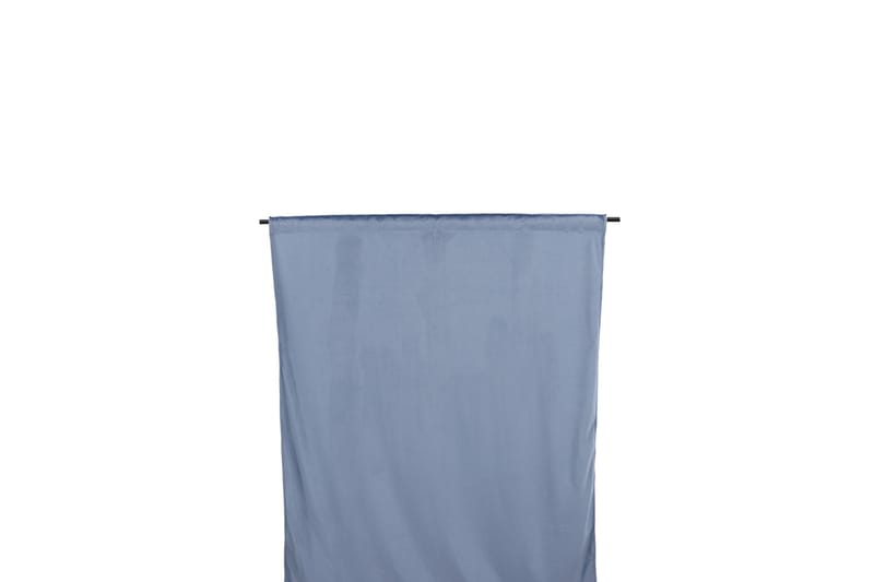 Mary Gardin 135x250 cm - Blå - Tekstiler - Gardiner - Lange gardiner - Gardiner med løbegang