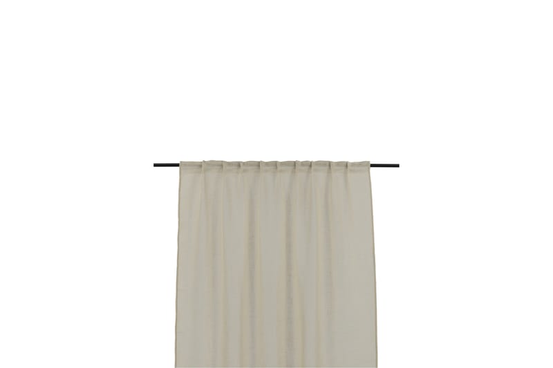Kaya Gardin 140x240 cm - Beige - Tekstiler - Gardiner - Lange gardiner - Gardiner med løbegang
